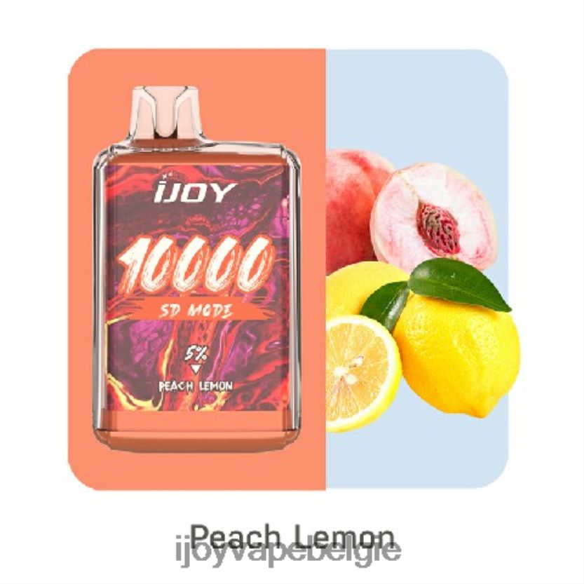 iJOY Vape Disposable - iJOY Bar SD10000 wegwerpbaar L64D02168 perzik citroen