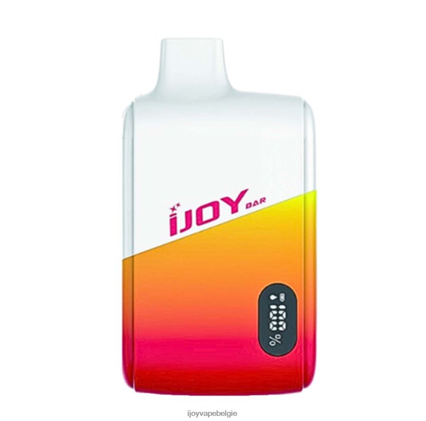 iJOY Vape Disposable - iJOY Bar Smart Vape 8000 trekjes L64D0218 perzik citroen
