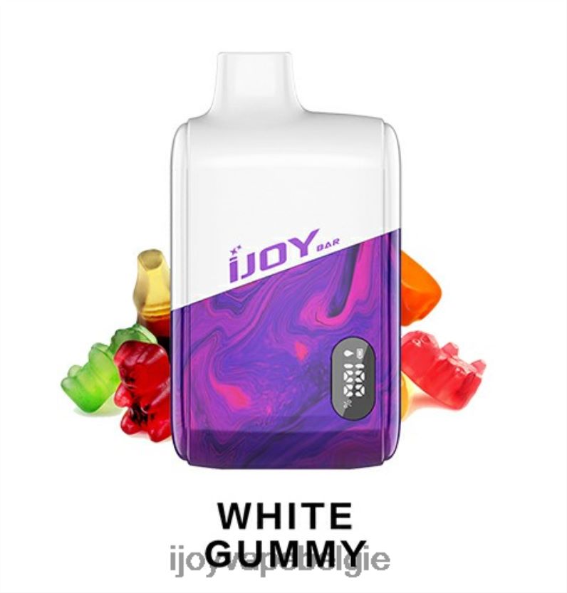 iJOY Disposable Vape Flavors - iJOY Bar IC8000 wegwerpbaar L64D02199 witte gom