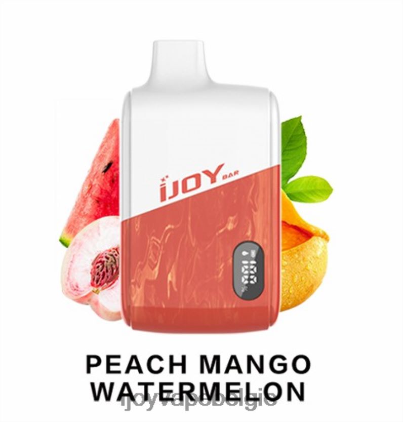 iJOY Vape België - iJOY Bar IC8000 wegwerpbaar L64D02191 perzik-mango-watermeloen