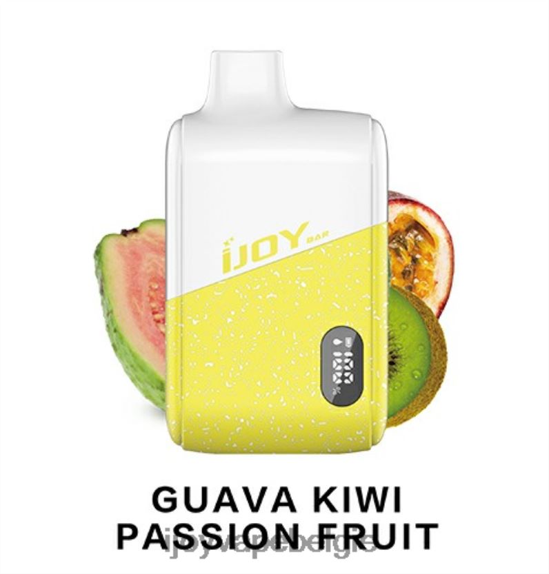 iJOY Vape Review - iJOY Bar IC8000 wegwerpbaar L64D02185 guave-kiwi-passievrucht